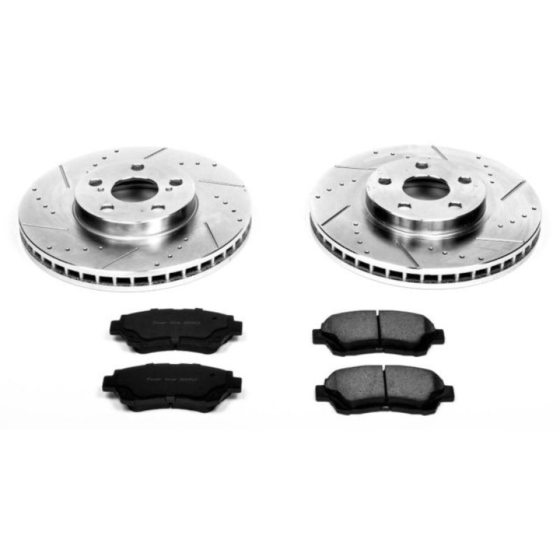 Power Stop 94-99 Toyota Celica Front Z23 Evolution Sport Brake Kit Brake Kits - Performance D&S PowerStop