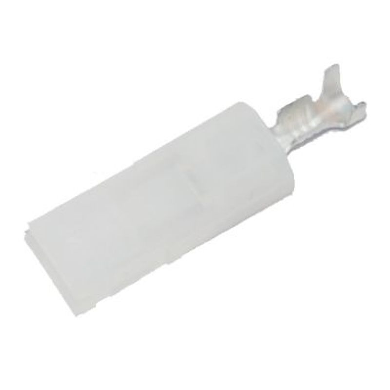 NAMZ AMP .187in. Female White Socket Housing w/Terminal - 20 Pack (HD 72294-94) Wiring Connectors NAMZ