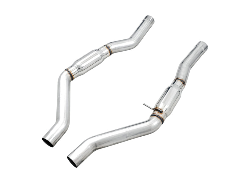 AWE Tuning 2019+ BMW M340i (G20) Resonated Touring Edition Exhaust - Quad Chrome Silver Tips Catback AWE Tuning