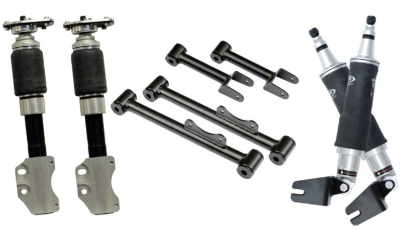 Ridetech 90-93 Ford Mustang Front and Rear Air Suspension System w/ Stock Spindle Air Suspension Kits Ridetech