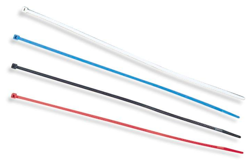Uni FIlter 11in Cable Ties - White Blue Red Black (50 per bag) Air Intake Components Uni Filter