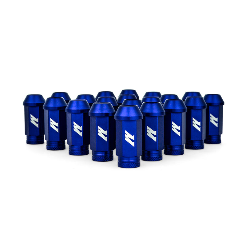 Mishimoto Aluminum Locking Lug Nuts M12x1.25 20pc Set Blue Lug Nuts Mishimoto