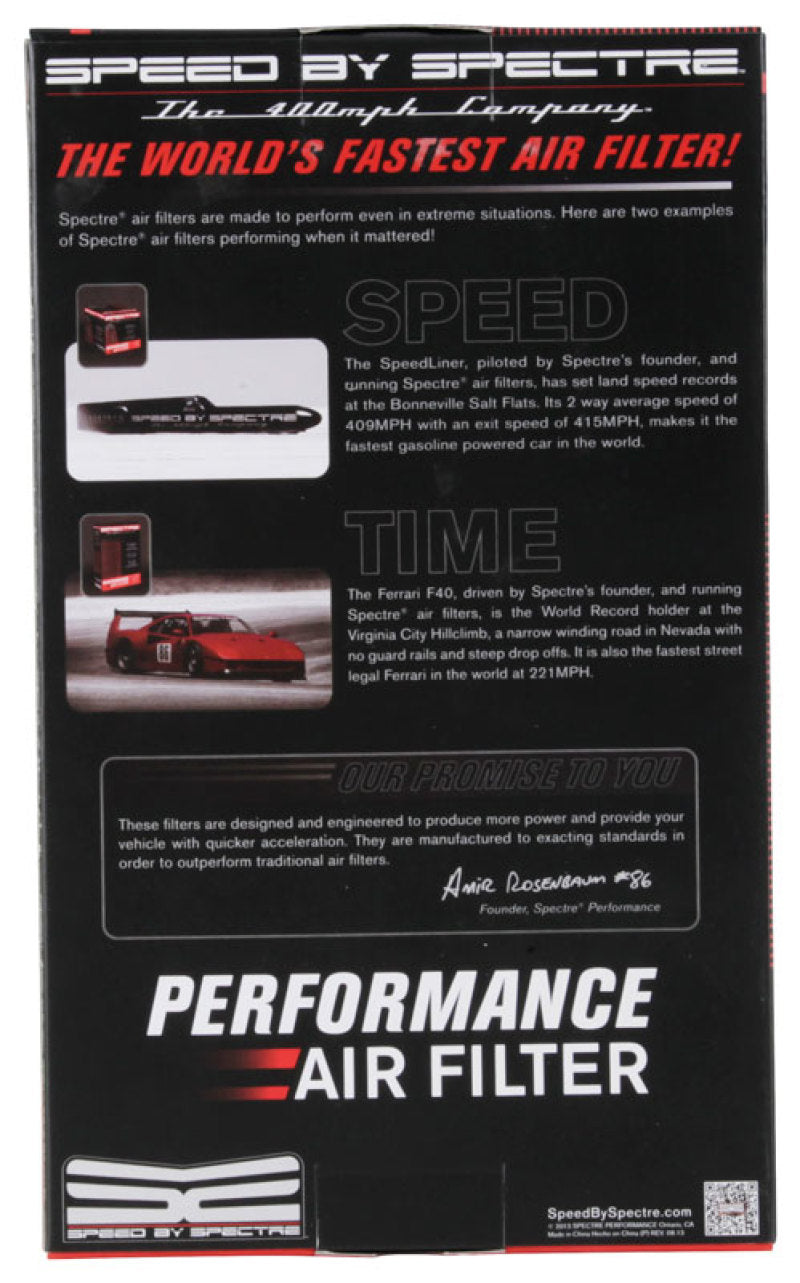 Spectre 02-10 Ford Explorer 4.0L V6 F/I Replacement Air Filter Air Filters - Drop In Spectre