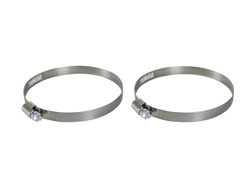 aFe Magnum FORCE Replacement Clamp Kit SAE 064 (2-1/2 IN ID to 4-1/2 IN ID Range) Pair Air Intake Components aFe