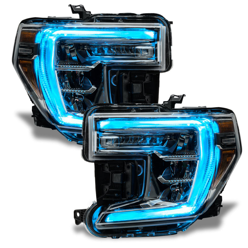 Oracle 19-21 GMC Sierra 1500 RGB+W Headlight DRL Upgrade Kit - ColorSHIFT w/o Controller Headlights ORACLE Lighting