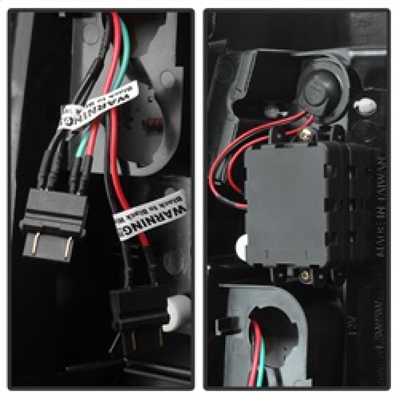 Spyder Chevy Silverado 1500/2500 99-02 Version 2 LED Tail Lights - Black ALT-YD-CS99V2-LED-BK Tail Lights SPYDER