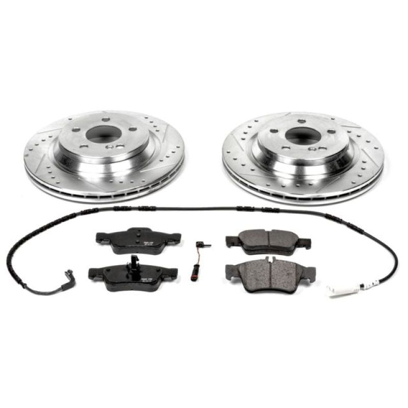 Power Stop 03-06 Mercedes-Benz S500 Rear Z23 Evolution Sport Brake Kit Brake Kits - Performance D&S PowerStop