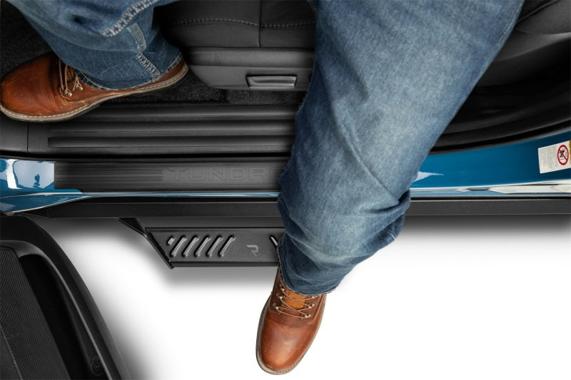 N-Fab Predator Pro Step System 07-17 Toyota Tundra CrewMax - Tex. Black Nerf Bars N-Fab