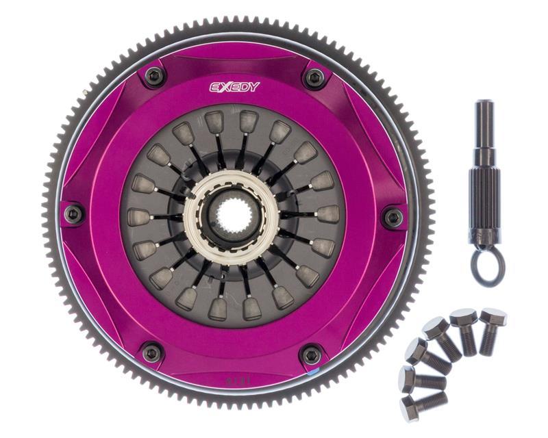 Exedy 1999-2002 Nissan Skyline GTR L6 Hyper Twin Cerametallic Clutch Sprung Center Disc Pull Type Clutch Kits - Multi Exedy