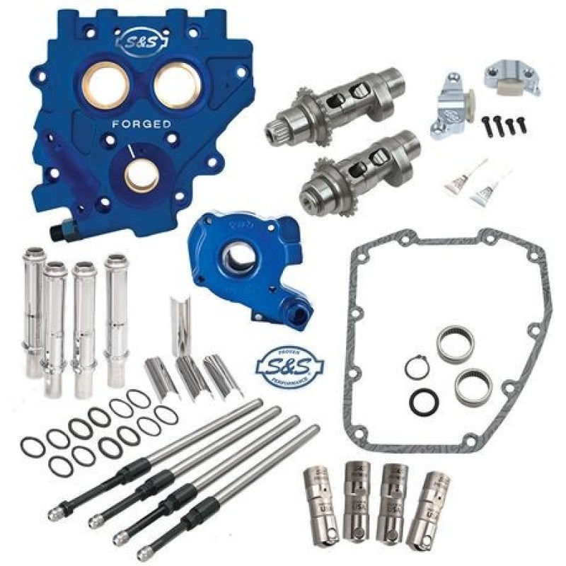 S&S Cycle 07-17 BT/2006 Dyna 585CE Easy Start Chain Drive Cam Chest Kit Cam Gears S&S Cycle