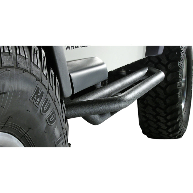 Rugged Ridge RRC Side Armor Guards 87-06 Jeep Wrangler Body Armor & Rock Rails Rugged Ridge