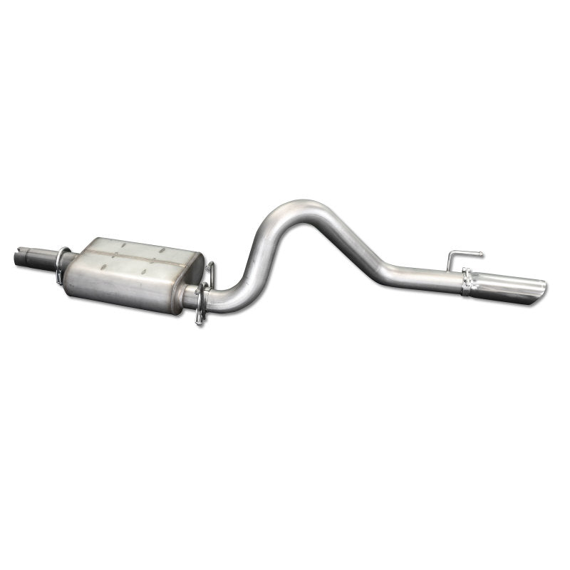 JBA 87-96 Jeep Wrangler YJ 2.5L/4.0L/4.2L 304SS Single Rear Exit Cat-Back Exhaust Catback JBA