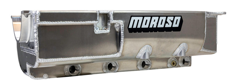 Moroso BBC Mark IV 4 Pickup Dry Sump 7-1/2in Deep Aluminum Oil Pan (w/o Starter Notch) Oil Pans Moroso