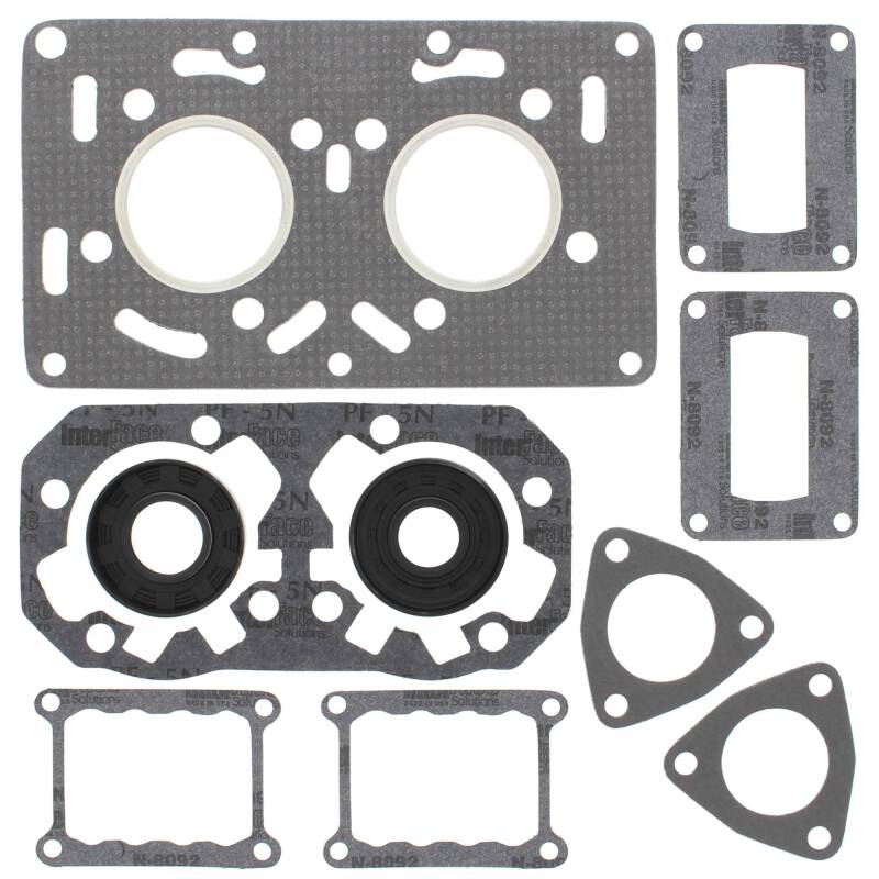 Vertex Gaskets CCW Kioritz CCW 340 LC/2 Complete Gasket Kit w/ Oil Seals Engine Hardware Vertex Pistons