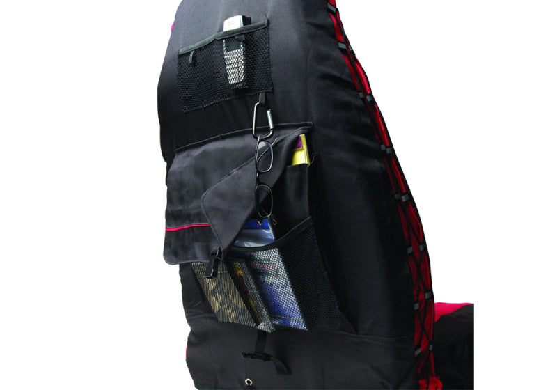 Rampage 1987-1995 Jeep Wrangler(YJ) Comfort Combo Seat Covers - Black/Red Seat Covers Rampage