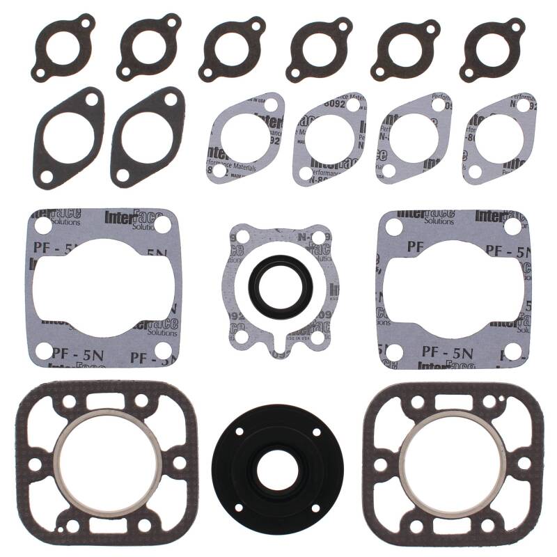 Vertex Gaskets 74-75 Brutanza 340 62mm Bore Complete Gasket Kit w/ Oil Seals Engine Hardware Vertex Pistons
