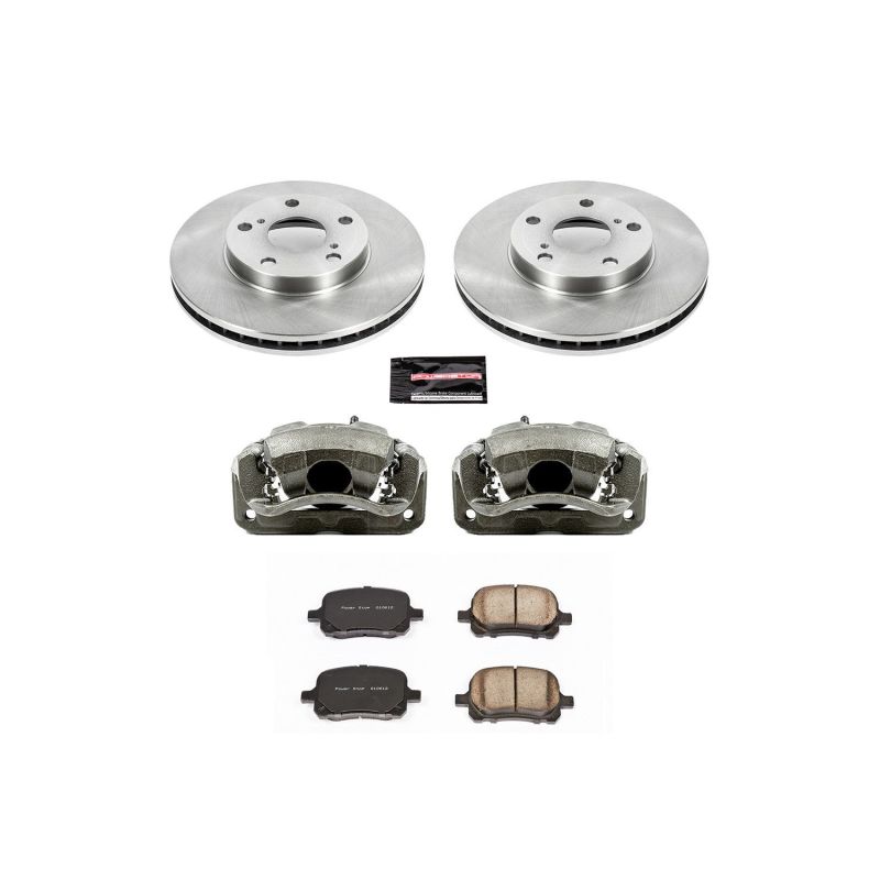 Power Stop 97-01 Lexus ES300 Front Autospecialty Brake Kit w/Calipers Brake Kits - OE PowerStop