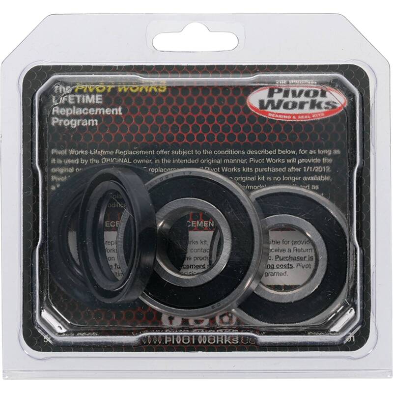 Pivot Works Kawasaki Wheel Bearing Kit Premium Bearings Control Arms Pivot Works