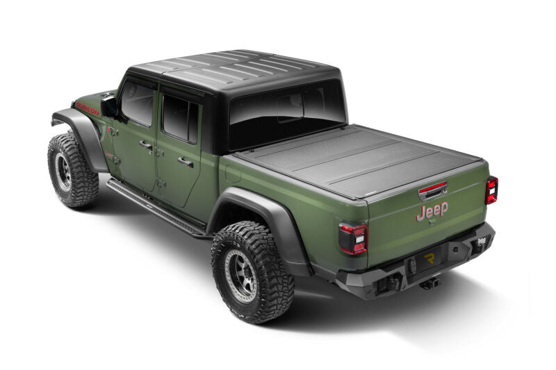 Go Rhino 20-26 Jeep Gladiator JT Crew Cab Trailline Rear Full Width Bumper - Tex. Blk Bumpers - Steel Go Rhino