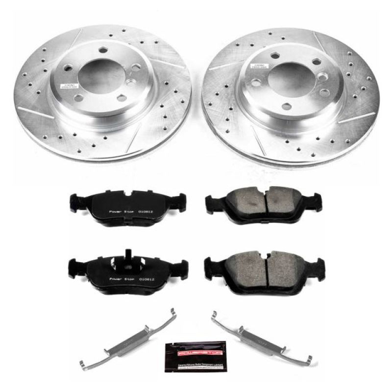 Power Stop 01-05 BMW 325xi Front Z23 Evolution Sport Brake Kit Brake Kits - Performance D&S PowerStop