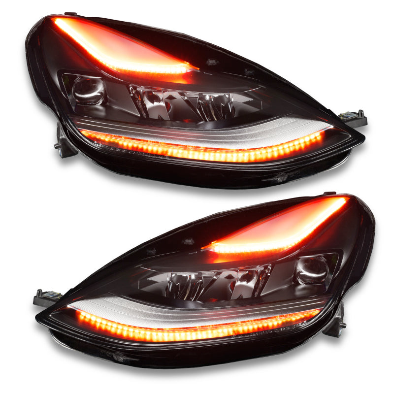 Oracle 2021+ Tesla Model 3 Dynamic ColorSHIFT Headlight DRL Upgrade Kit Headlights ORACLE Lighting