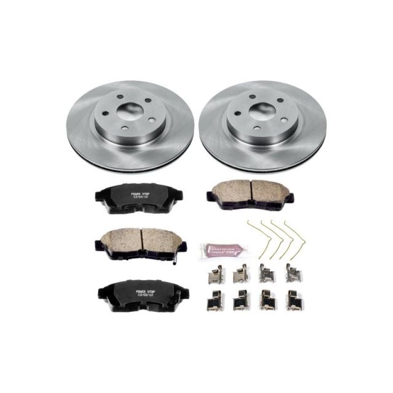 Power Stop 96-00 Toyota RAV4 Front Autospecialty Brake Kit Brake Kits - OE PowerStop