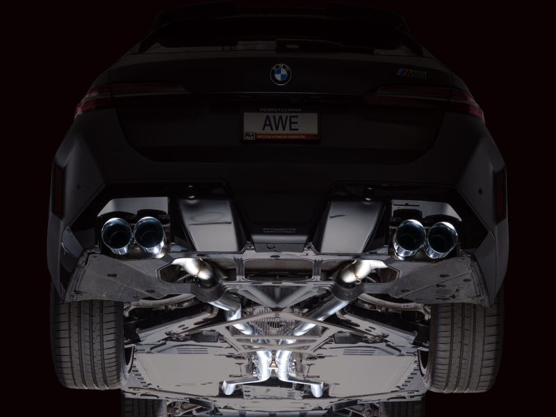 AWE Tuning BMW G90/G99 M5 Touring Edition Cat-Back Exhaust - Chrome Silver Tips Catback AWE Tuning