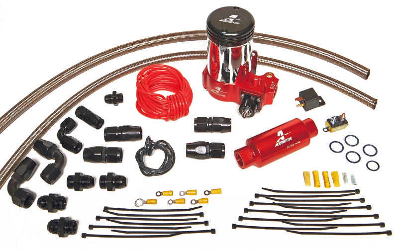 Aeromotive A2000 Drag Race Pump Only Kit (Incl. Lines/Fittings/Hose Ends/11202 Pump) Fuel Systems Aeromotive
