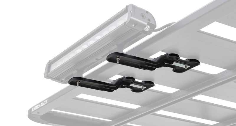 Rhino-Rack Pioneer LED/Spot Light Bracket Kit - 2 Pack Brackets Rhino-Rack