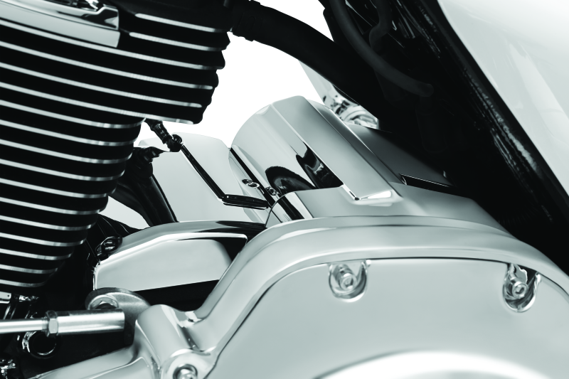 Kuryakyn Starter Cover Milwaukee-8 Chrome Engine Covers Kuryakyn