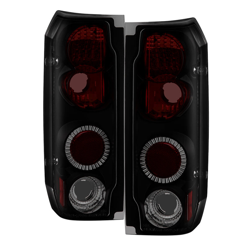 Spyder Ford F150 87-96/Ford Bronco 88-96 Euro Style Tail Lights Black Smoke ALT-YD-FF15089-BSM Tail Lights SPYDER