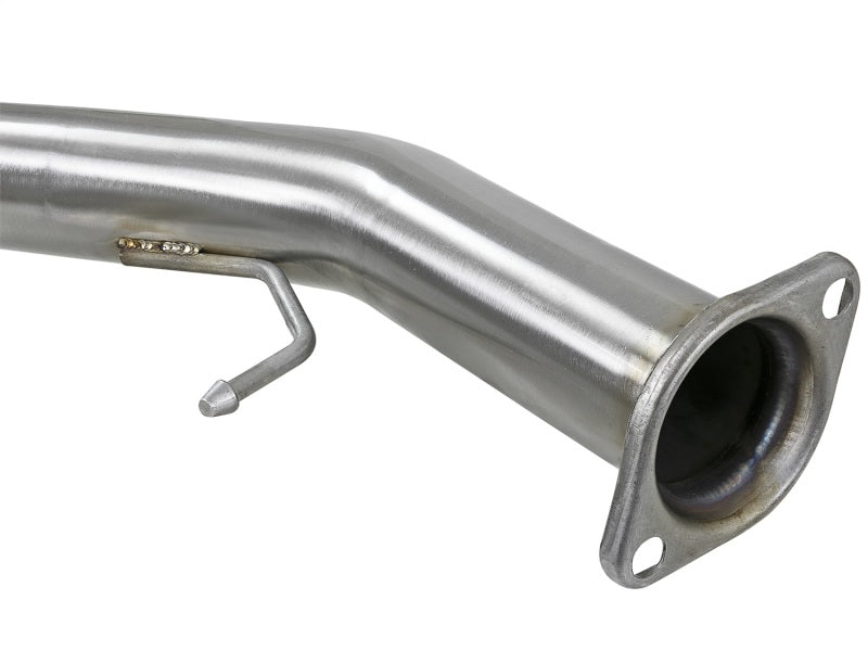 aFe MACHForce XP 08-13 BMW 135i L6-2.0L N54/N55 3in. 304 SS Axle-Back Exhaust w/Black Tips Catback aFe