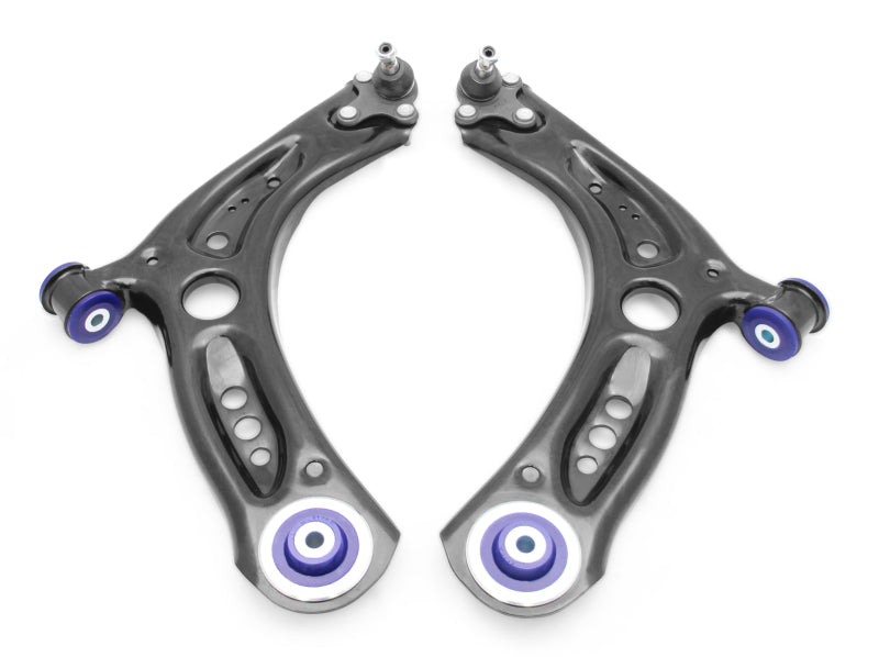 SuperPro 2015 Audi A3 Quattro Premium Front Lower Control Arm Set w/ Bushings Control Arms Superpro