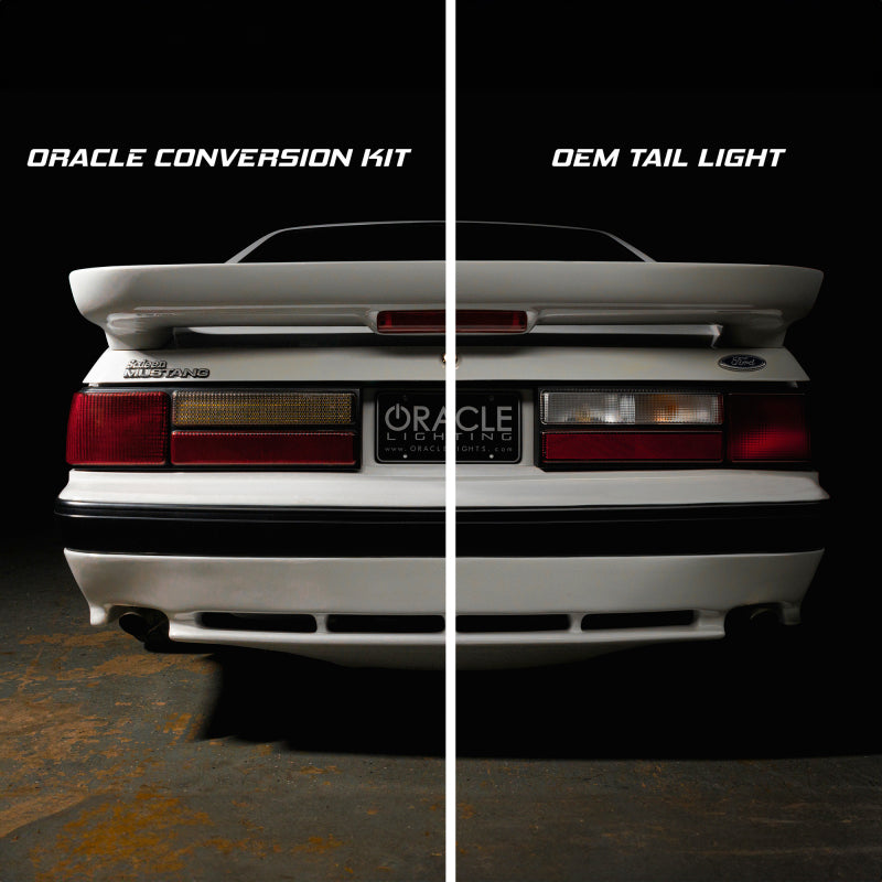 ORACLE Lighting 87-93 Mustang LX Full Sequential LED Tail Light Conversion Kit Tail Lights ORACLE Lighting