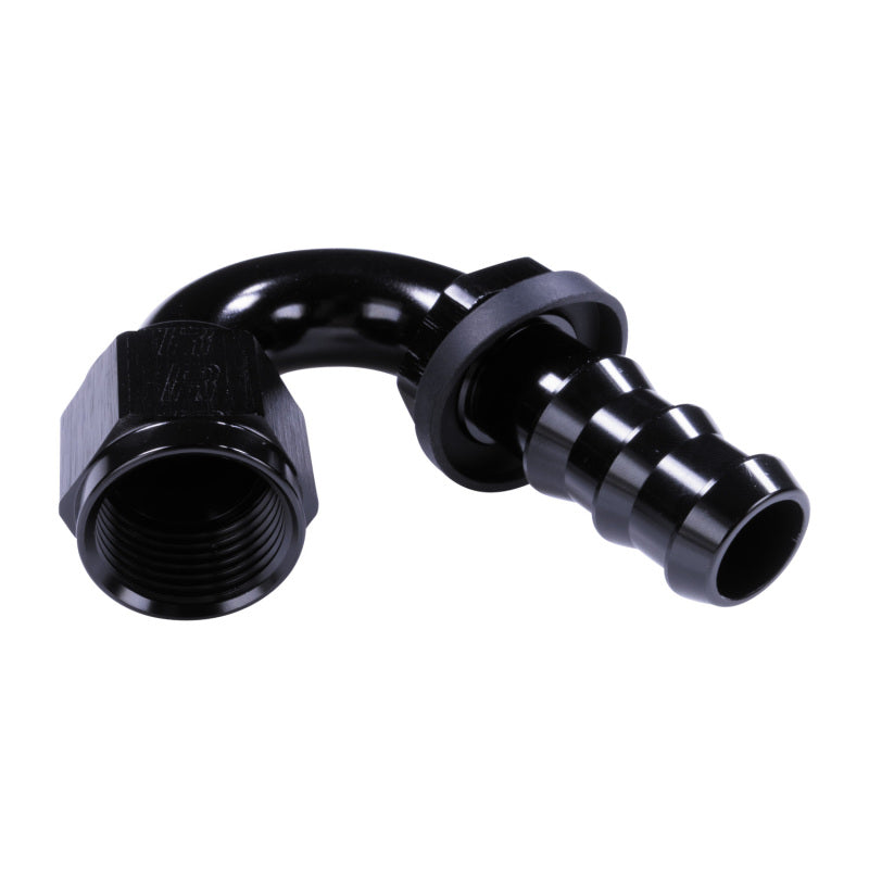 Russell 10AN Twist-Lok 150 Degree Hose End - Black Fittings Russell