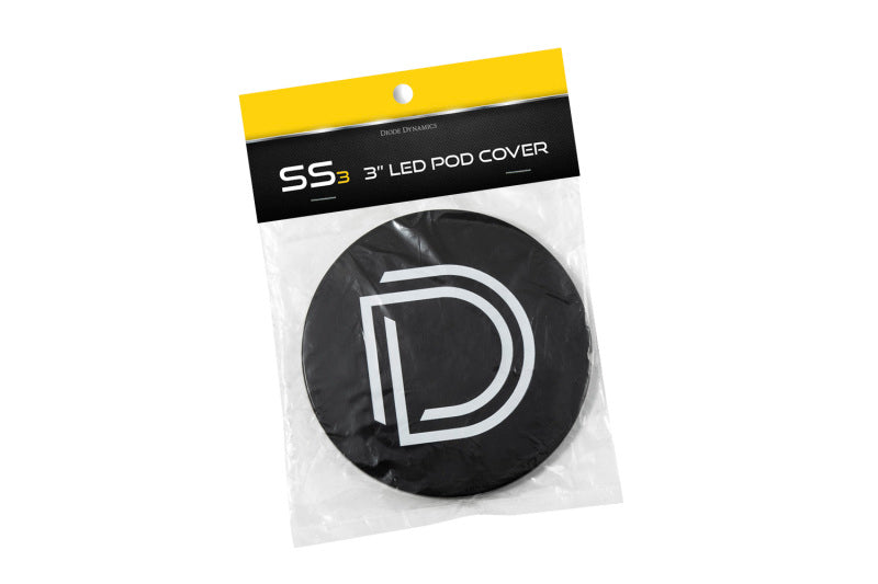 Diode Dynamics SS3 LED Pod Cover Round - Black Light Accessories and Wiring Diode Dynamics