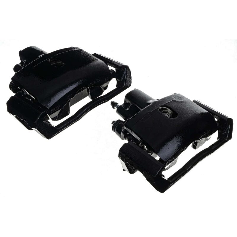 Power Stop 11-18 Ram 1500 Rear Black Calipers - Pair (w/Bracket) Brake Calipers - Perf PowerStop