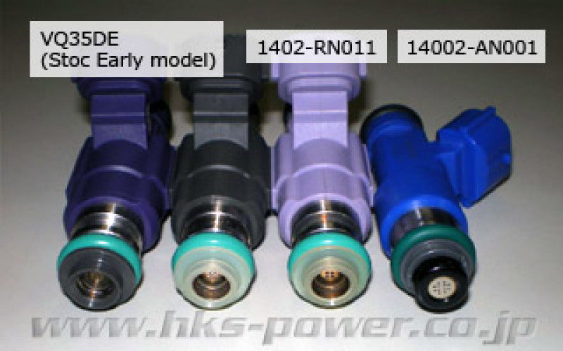 HKS 350z / 370z / G35 / G37 Top Feed High Impedance 545cc Fuel Injector (Only One Injector) Fuel Injector Sets - 4Cyl HKS