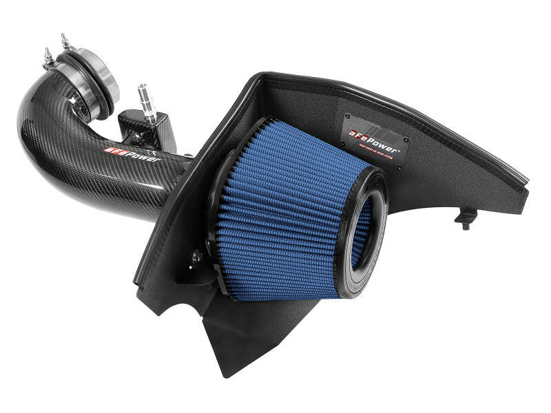 aFe Track Series Carbon Fiber Pro 5R AIS - 16-19 Chevrolet Camaro SS V8-6.2L Cold Air Intakes aFe