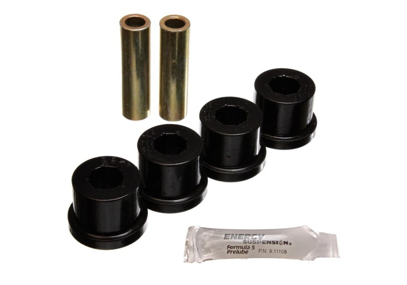 Energy Suspension 86-91 Mazda RX7 Black Rear Control Arm Bushing Set Bushing Kits Energy Suspension