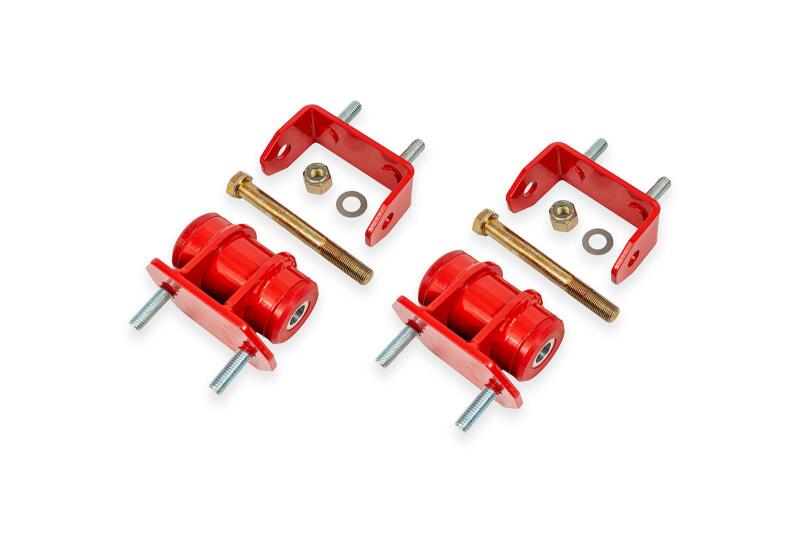 BMR 05-13 Chevrolet Corvette C6 Polyurethane Transmission/Differential Mount - Red Differential Bushings BMR Suspension