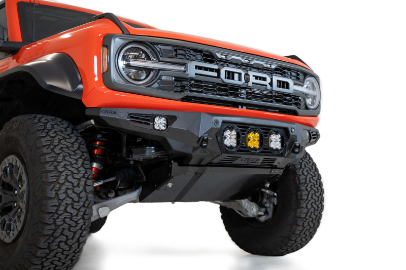 ADD 22-23 Ford Bronco Raptor Bomber Front Bumper Bumpers - Steel Addictive Desert Designs