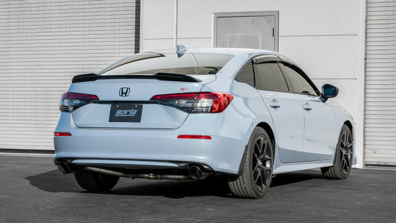 Borla 2023 Integra/22-23 Civic Si 1.5L 4 CYL. MT FWD 4DR 2.50in S-Type Catback Exhaust Black Chrome Catback Borla