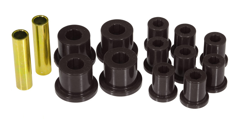 Prothane 76-86 Jeep CJ5/CJ7 Rear Spring & Shackle Bushings - Black Bushing Kits Prothane