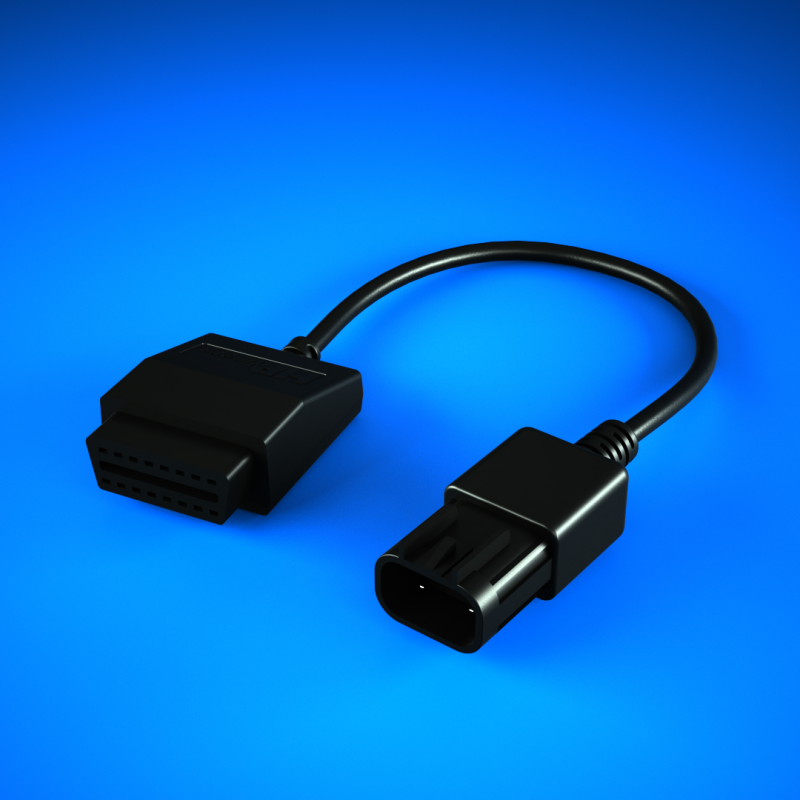 HPT OBDII Adapter Cable - Polaris & Indian Programmer Accessories HP Tuners
