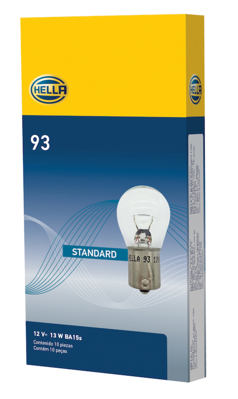 Hella Bulb 93 12V 13W BA15s S8 Bulbs Hella