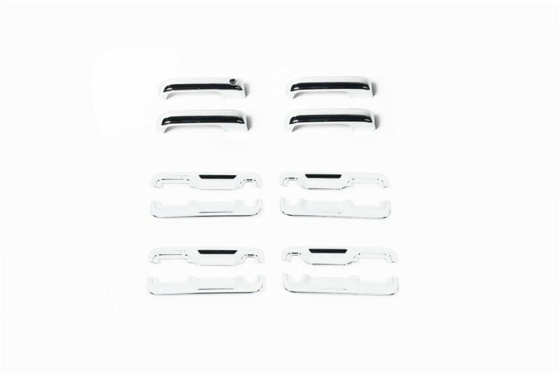 Putco 17-20 Ford SuperDuty Door Handle Covers (4DR) w/ Driver Keyhole (Covers Functional Sensors) Exterior Trim Putco