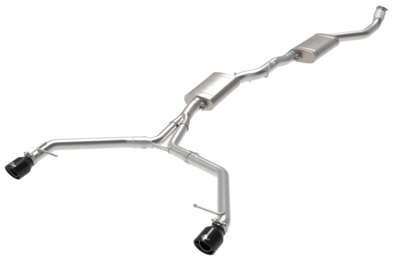 aFe MACH Force-Xp 13-16 Audi Allroad L4 SS Cat-Back Exhaust w/Black Tips Catback aFe