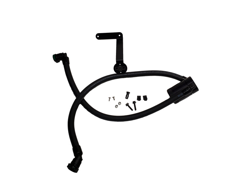 J&amp;L 2011-2025 Ford F-150 2.7L/3.5L/5.0L Passenger Side Oil Separator 3.0 - Black Anodized Oil Separators J&L