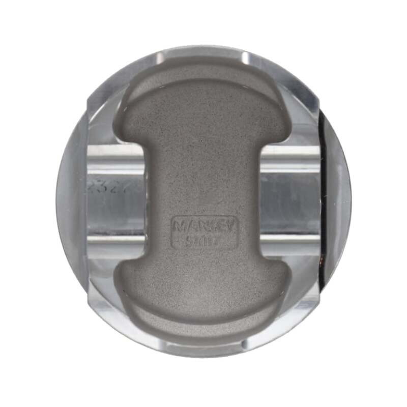 Manley Mitsubishi 4G63T 86.5mm (+1.5mm) -2cc Dome Extreme Duty Platinum Series Pistons w/ Rings Piston Sets - Forged - 4cyl Manley Performance